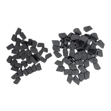 Imagem de menolana 88x Tampas de Borracha para Piano Elétrico Digital, Leves, Resistentes e de Fácil Manutenção e Instalação - Acessórios de Reposição para Piano