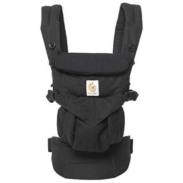 Imagem de Canguru Bebê 4 Posições Ergonômico Classic Cotton Ergobaby - PRETO