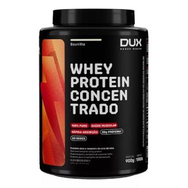 Imagem de Whey Protein 100% Concentrado Pote de 900g Sabor Baunilha-Dux Human Health-Dux Nutrition
