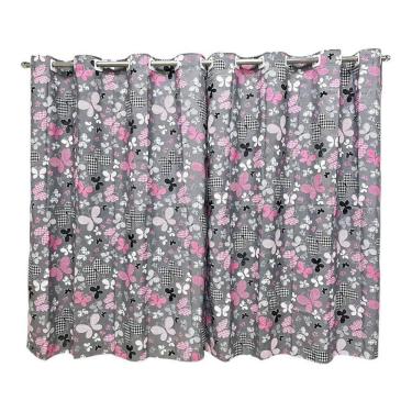 Imagem de Cortina Infantil 2,00 X 1,60 Quarto Brinquedoteca Menino