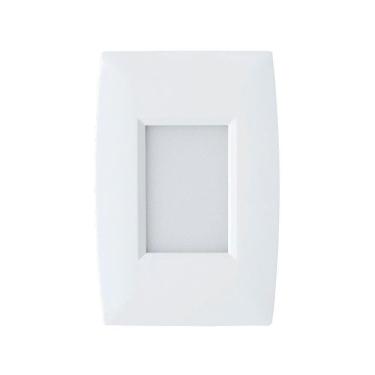 Imagem de Balizador Taschibra Embutir Led Cine Direct 2w Branco 4x2 Bivolt 6500k Luz Fria