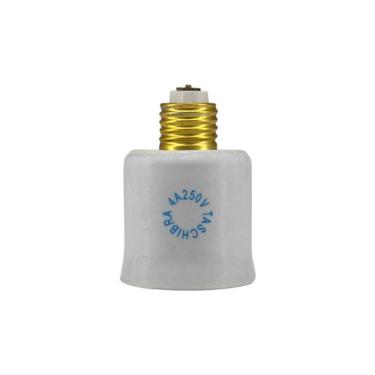 Imagem de Soquete Adaptador Porcelana Taschibra De Lâmpada E27 Para E40