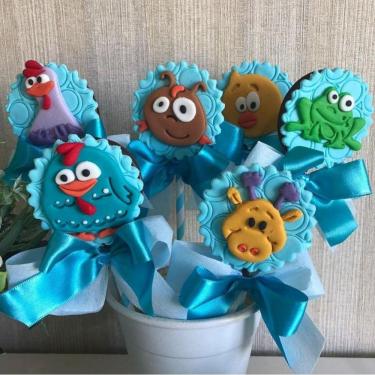 Imagem de Cortador Kit Galinha Pintadinha com 6 Modelos Tamanho 6cm