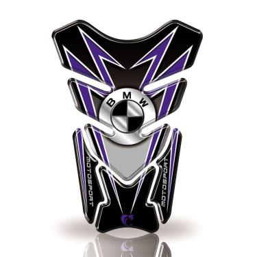 Imagem de Protetor De Tanque Adesivo Moto Bmw -Motosport Azul