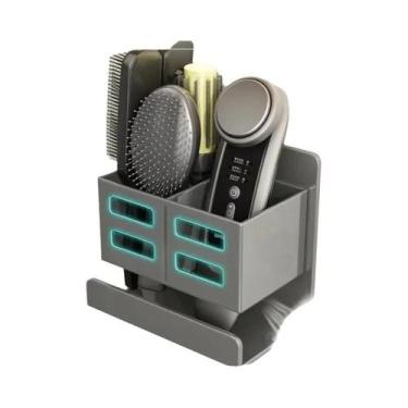 Imagem de Prateleira De Banheiro Montada Na Parede Multifuncional Para Armazenam