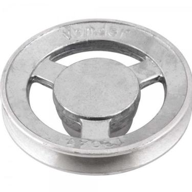 Imagem de Polia Alumínio 120mm 1 Canal Perfil A Vonder