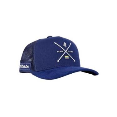 Imagem de Boné Plata o Plomo X Marinho-Unissex