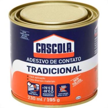 Imagem de Cola Contato Cascola Tradicional Sem Toluol 195G 1406653 - HENKEL