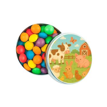 Imagem de Kit 30 Latinhas Lembrancinhas Fazendinha