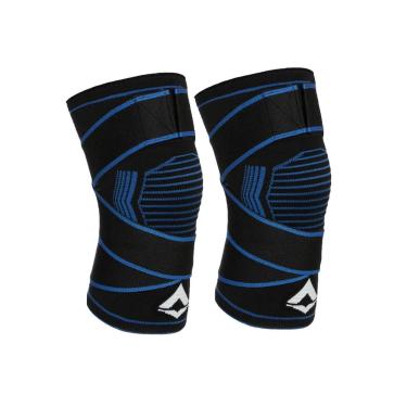 Imagem de Par Joelheiras de Compressão Sense com Faixa Tecnologia Knit 3D 2 unidades Alasca-Unissex