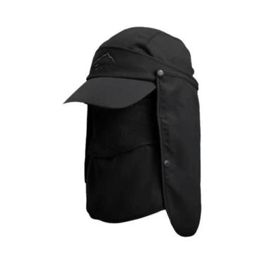 Imagem de Chapéu Bucket Masculino De Secagem Rápida Com Máscara Facial Destacáve