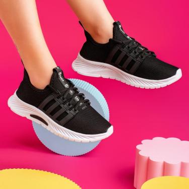 Imagem de Tenis Feminino Academia Esportivo Confortavel Caminhada Running-Feminino