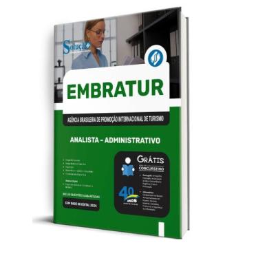 Imagem de Apostila EMBRATUR - Analista Administrativo - Editora Solução