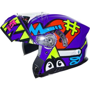 Imagem de Capacete Race Tech Signal Stuff Articulado