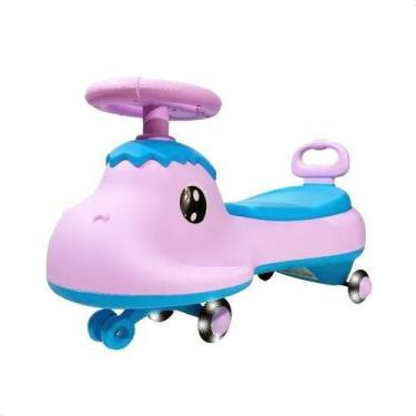 Imagem de Carrinho de Rolimã Super Car com Led Suporta até 100kg Unitoys, Dino r