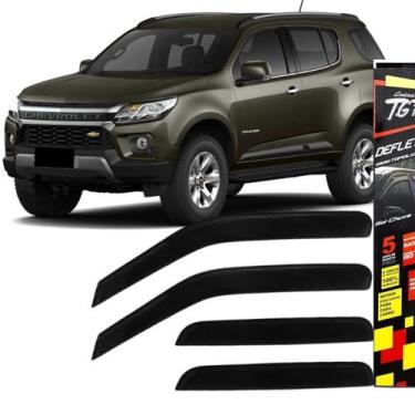 Imagem de Calha de Chuva Defletor Chevrolet Trail Blazer 2015 a 2022 Tg. Poli (2