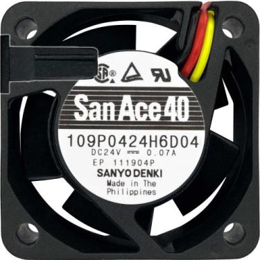 Imagem de Cooler 109P0424H6D04 24V 0.07A 4020 Fanuc Garantia 2 Anos - Sanyo Denk