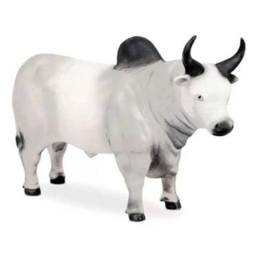 Imagem de Touro, Boi, Porco, Cavalo Infantil Em Vinil Macio Realista Atóxico Par