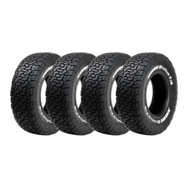 Imagem de Kit 4 Pneus XBRI Aro 17 285/70R17 Brutus TA Letras Brancas 10 Lonas 12