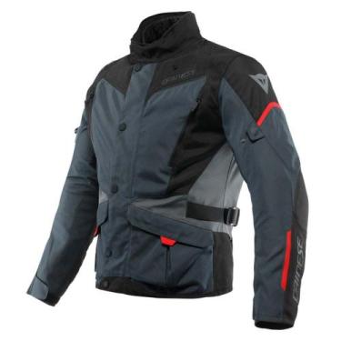 Imagem de Jaqueta Moto Dainese Masculina Tempest Impermeável Preta, 50