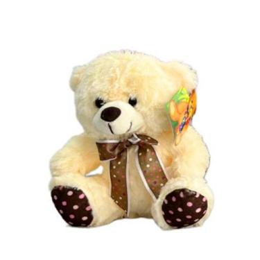 Imagem de Urso de Pelúcia com Laço FE7372 - Fizzy, Creme