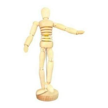 Imagem de Boneco Articulado 20cm Torso Flexível Feminino - SINOART