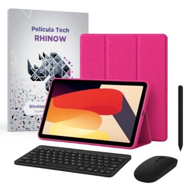 Imagem de Kit Capa Slim para Xiaomi Redmi Pad SE 11": Película de vidro + Caneta Precision + Teclado e Mouse (Rhinow)