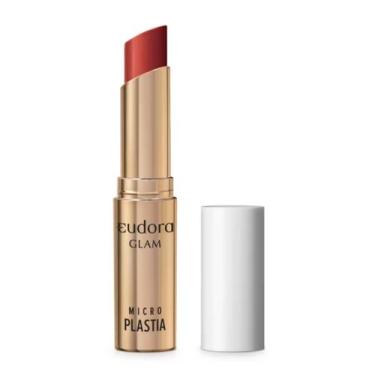 Imagem de Batom Vermelho Ruby Glam Microplastia 3,3g Eudora