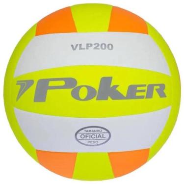 Imagem de Bola poker vôlei semi pro vlp 200, Br, Am, Lr
