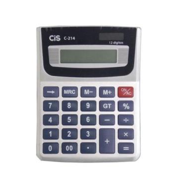 Imagem de Calculadora De Mesa 12 Digitos Mod. Calck C-214 - Cis