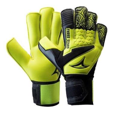 Imagem de Luva Goleiro Three Stars Sky Profissional Várias Cores, Skyamarela, P,