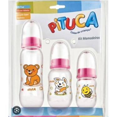 Imagem de Kit mamadeira pituca, Rosa