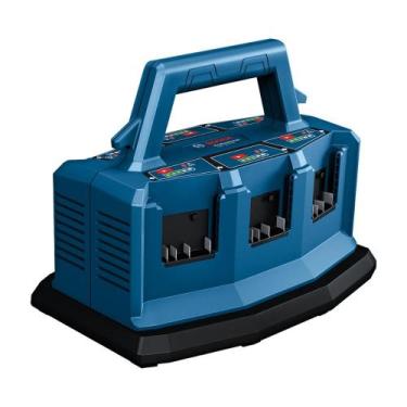 Imagem de Carregador de Bateria Multiplo para 6 Baterias Bivolt GAL18V6-80 BOSCH
