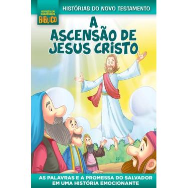 Imagem de Revista em quadrinhos bíblico - a ascensão de jesus - ON LINE
