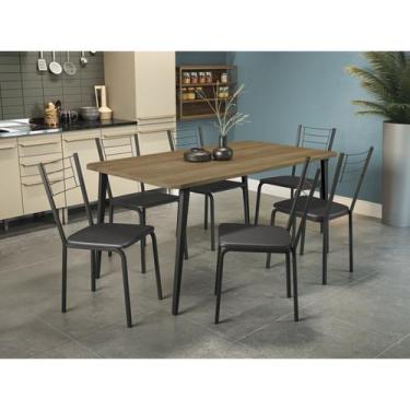 Imagem de Base de Metal para Mesa de Jantar Iguaçu Preto - Kappesberg