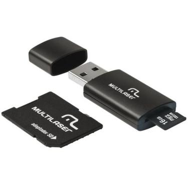 Imagem de Pen Drive 3X1 16GB Classe 10 MC112-Multilaser, 16GB