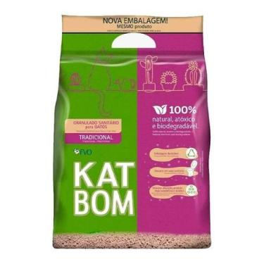 Imagem de Areia Higienica Katbom Gatos Granulado Tradicional 6kg - Congratulatio