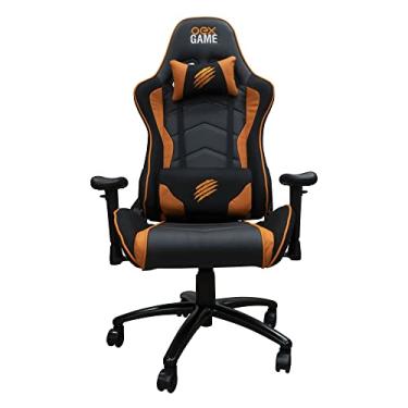Imagem de OEX Cadeira Gamer GC400, Preto e Laranja