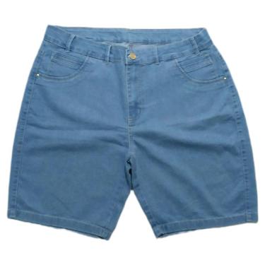 Imagem de Bermuda Feminina Caimento Perfeito Cintura Alta Premium