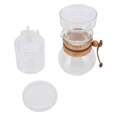 Imagem de Copo para cafeteira de vidro, 400 ml, coador de café, filtro fino para leite para preparar chá