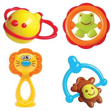 Imagem de Buba Conjunto De Chocalhos Baby Buba Colorido