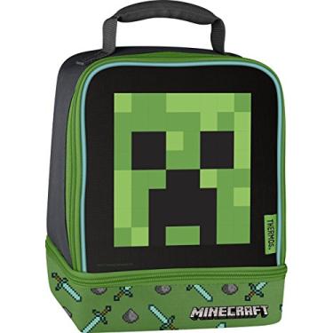 Imagem de Thermos Kit de almoço duplo, Minecraft – Creeper