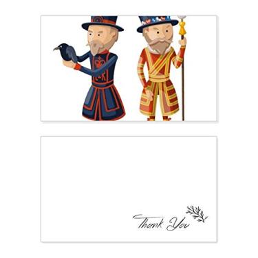 Imagem de Grã-Bretanha, Reino Unido, Londres, Soldados Reais, Cartão de agradecimento, Papel de Aniversário