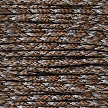 Imagem de Corda de paraquedas 550 tipo III 7 fios de 4 mm de diâmetro – 250 kg corda de sobrevivência de resistência à tração (30 metros, escorpião, enrolador)