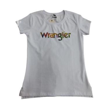 Imagem de Camiseta Feminina  - Branco - Wrangler P