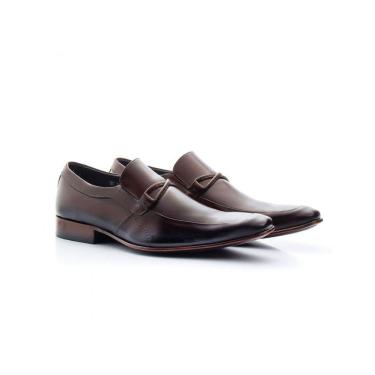 Imagem de Sapato Social Masculino Francawear Couro Mouro 353
