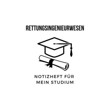Imagem de Notizheft für mein Studium: Rettungsingenieurwesen: 6x9 Notizbuch, ideal für alle Studenten, halte alle wichtigen Notizen zum Studium hier fest, auch ... als Geschenk für Freunde und Familie geeignet