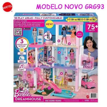 Casa dos Sonhos da Barbie com Acessorios - 75cm - Mattel