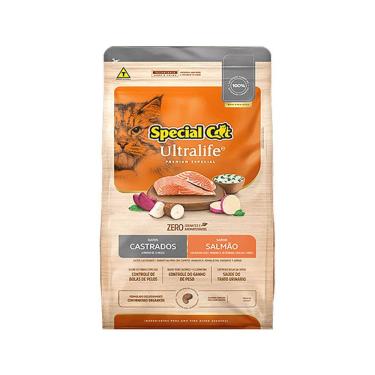 Imagem de Ração Special Cat Ultralife Castrados Salmão 20kg
