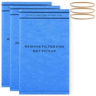 Imagem de WS01025F2 Sacos de filtro para aspirador de pó seco e úmido para aspirador de pó seco e úmido de 7,8 a 1,5 litros WS0255VA, Craftsman 9-38737 9-16949, MultiFit VF2000 pacote com 3